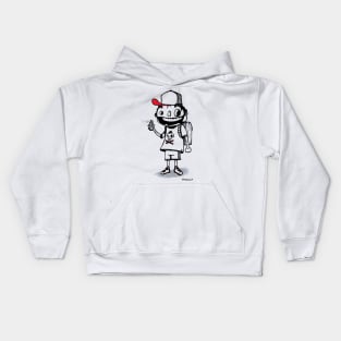 Graffiti man Kids Hoodie